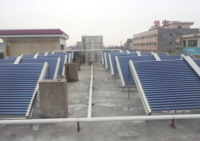 釣魚臺烹飪學(xué)校20噸熱水工程案例