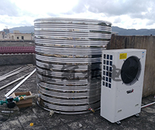 珠海斗門(mén)出租房空氣能熱水工程案例