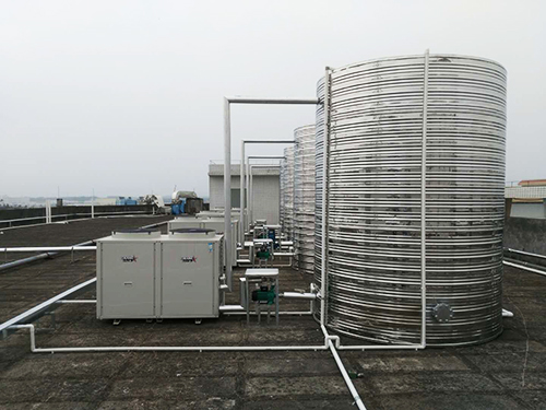 陽江貝斯特外國語第二期學(xué)校熱水工程案例