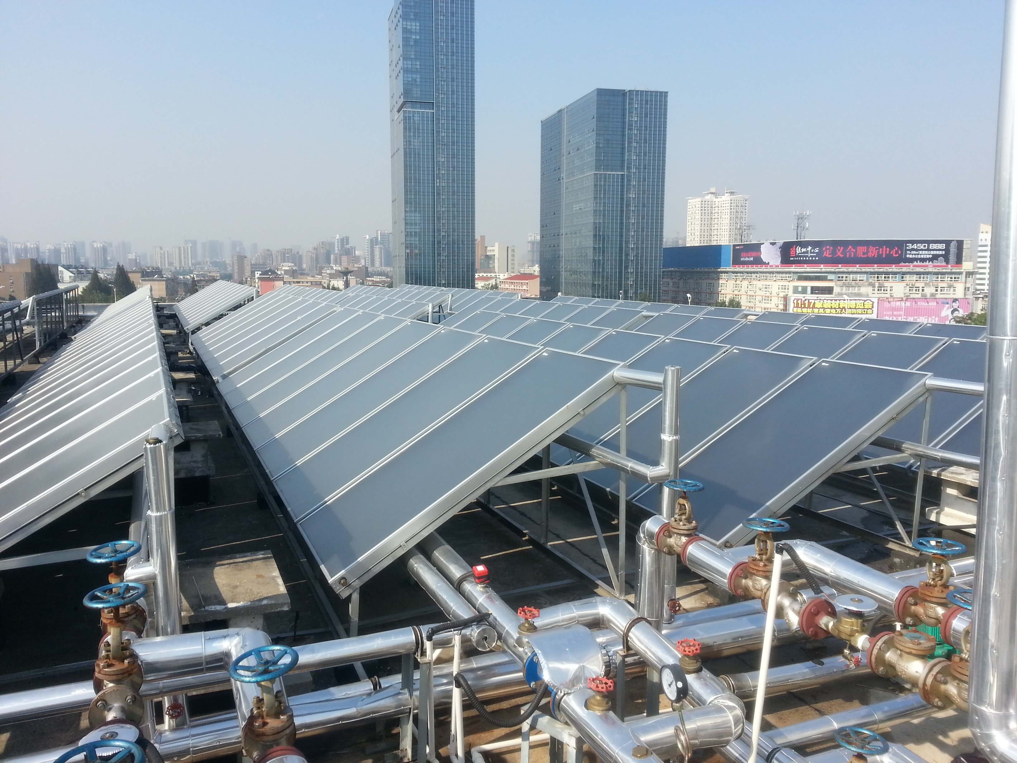 工廠空氣能熱水工程