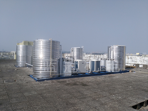 艾牧電子空氣能熱水器工程