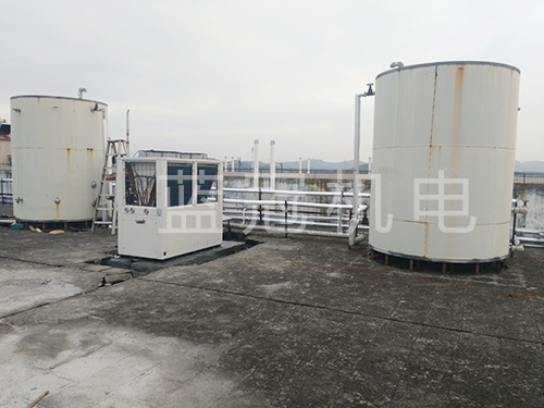 江晟鋁業(yè)空氣能熱水器工程