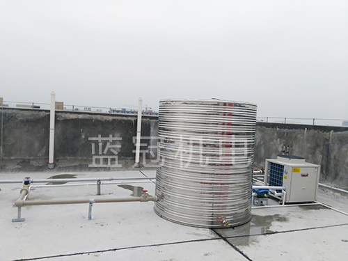 育才布朗空氣能熱水器工程