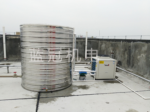 育才布朗空氣能熱水器工程