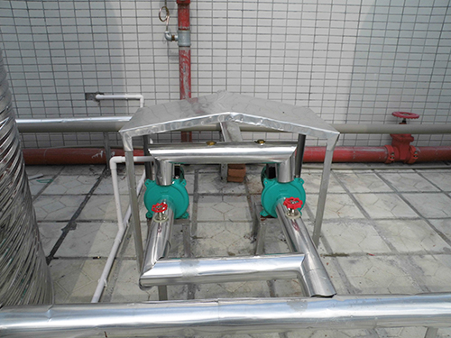 恒生五金工廠宿舍熱水工程細節(jié)圖