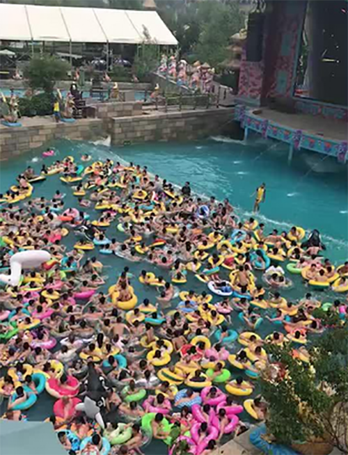 游泳館空氣能熱水工程