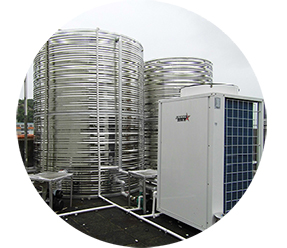 小型空氣能熱水工程 小型空氣能熱水工程