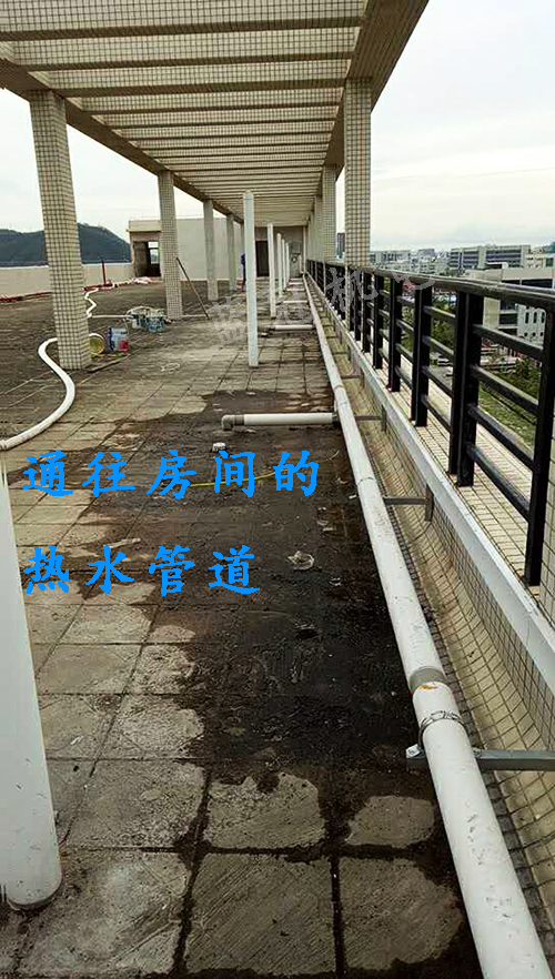 空氣能熱水工程管道