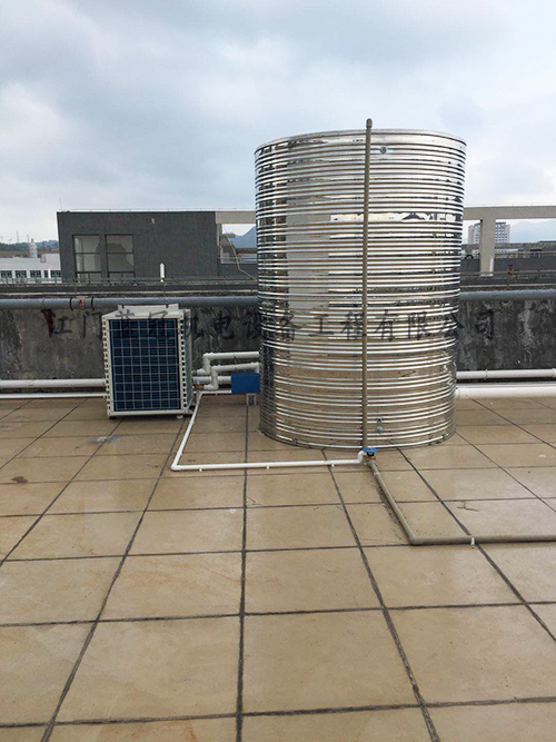 博杰電子空氣能熱水工程