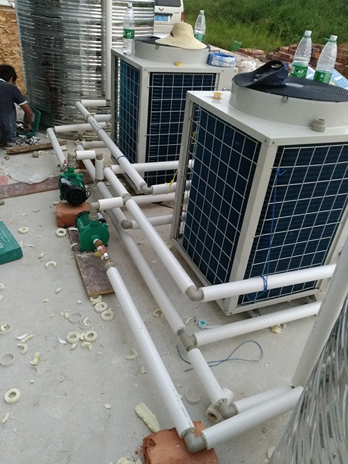 空氣能熱水工程管道分布