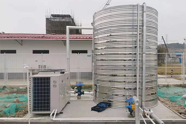 工地空氣能熱水器